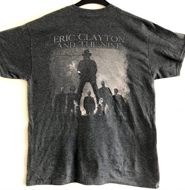 Eric Clayton And The Nine - T-shirt (back)